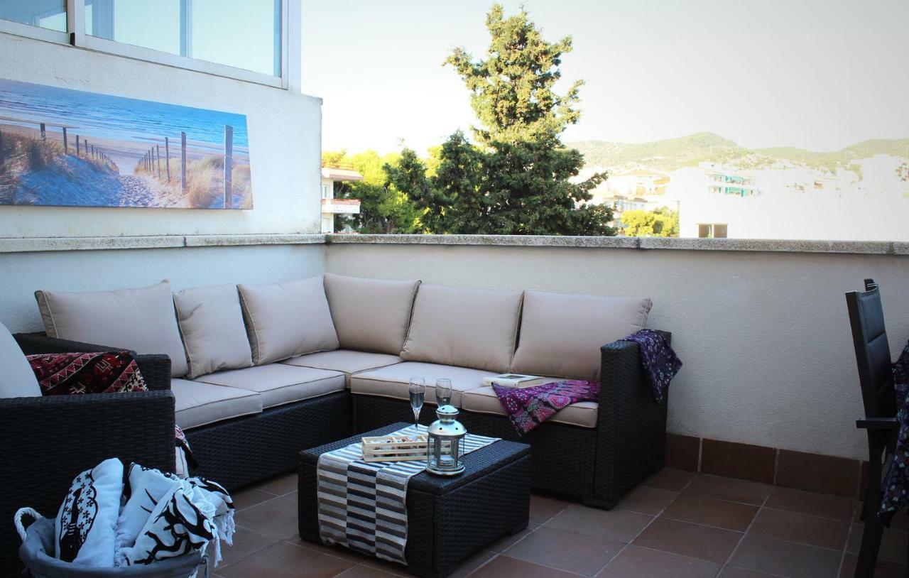 Apartamento Sitges Ático 2 min a Playa San Sebastían Exterior foto