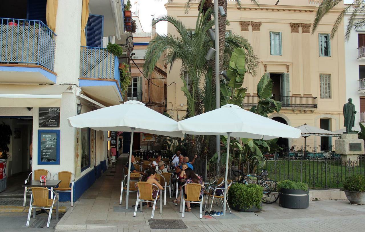 Apartamento Sitges Ático 2 min a Playa San Sebastían Exterior foto