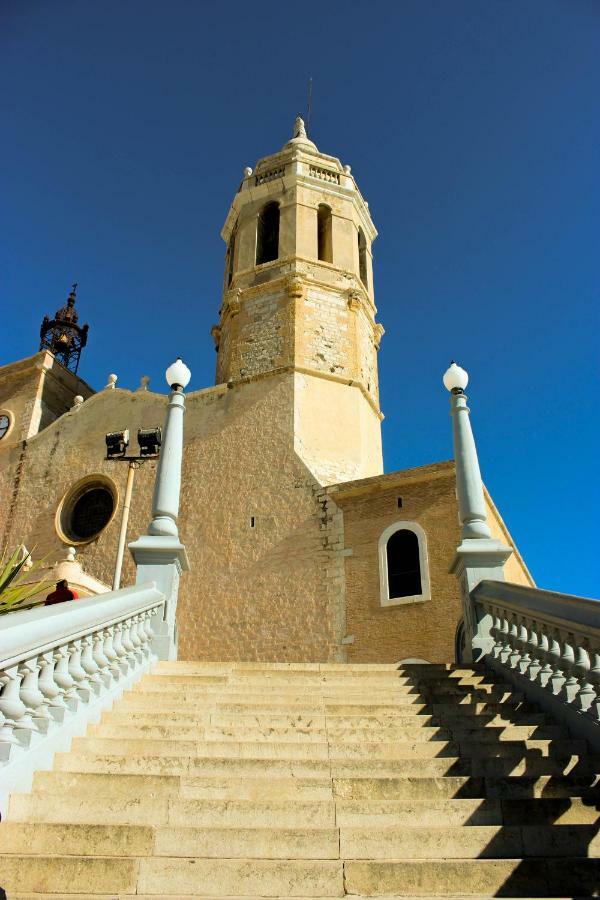 Apartamento Sitges Ático 2 min a Playa San Sebastían Exterior foto